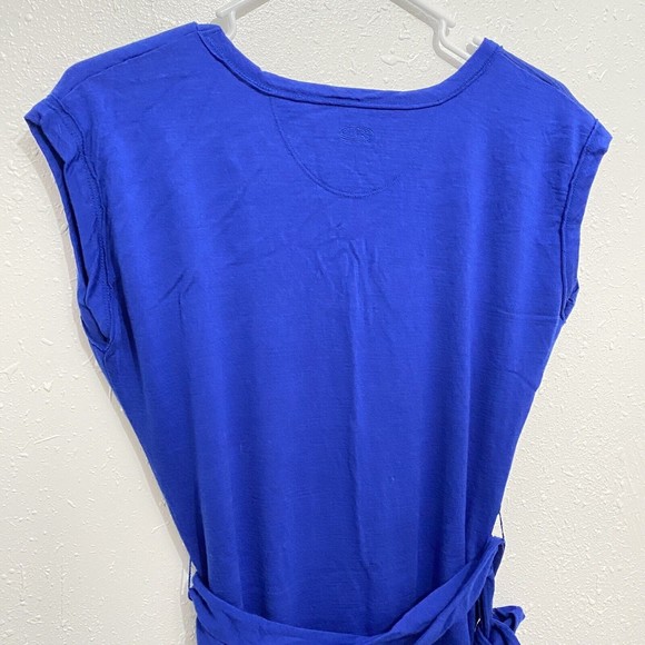 Icebreaker Womens Villa Dress Merino Wool Pullover Sleeveless V-Neck Blue Size M - Picture 10 of 11